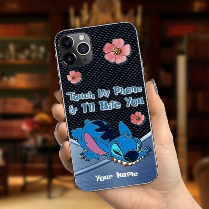 I'll Bite You - Personalized Ohana Phone Case