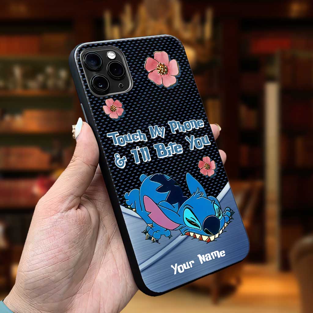 I'll Bite You - Personalized Ohana Phone Case