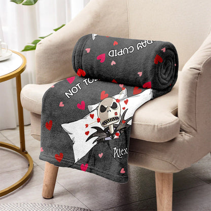 Not Today Cupid - Personalized Valentine Nightmare Blanket