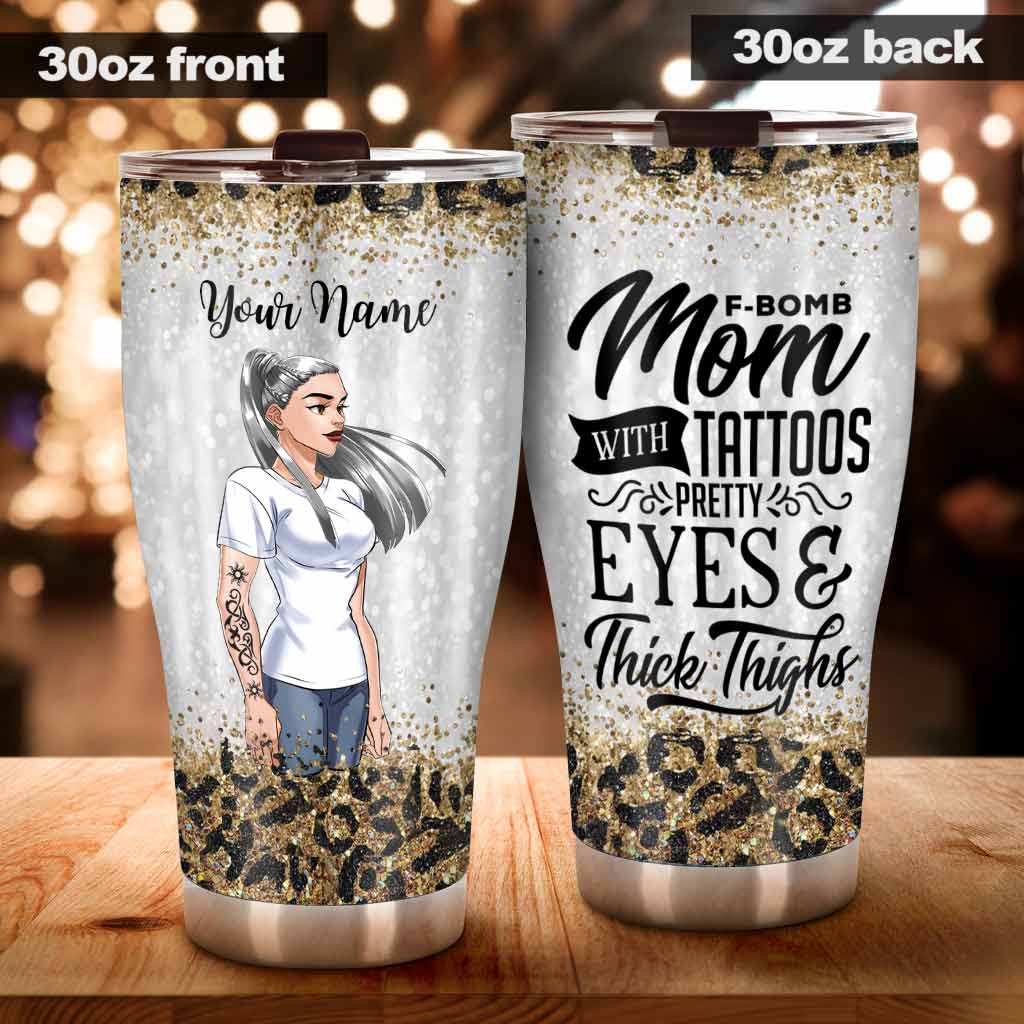 F-Bomb Mom - Personalized Mother's Day Tumbler