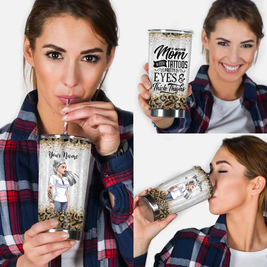 F-Bomb Mom - Personalized Mother's Day Tumbler