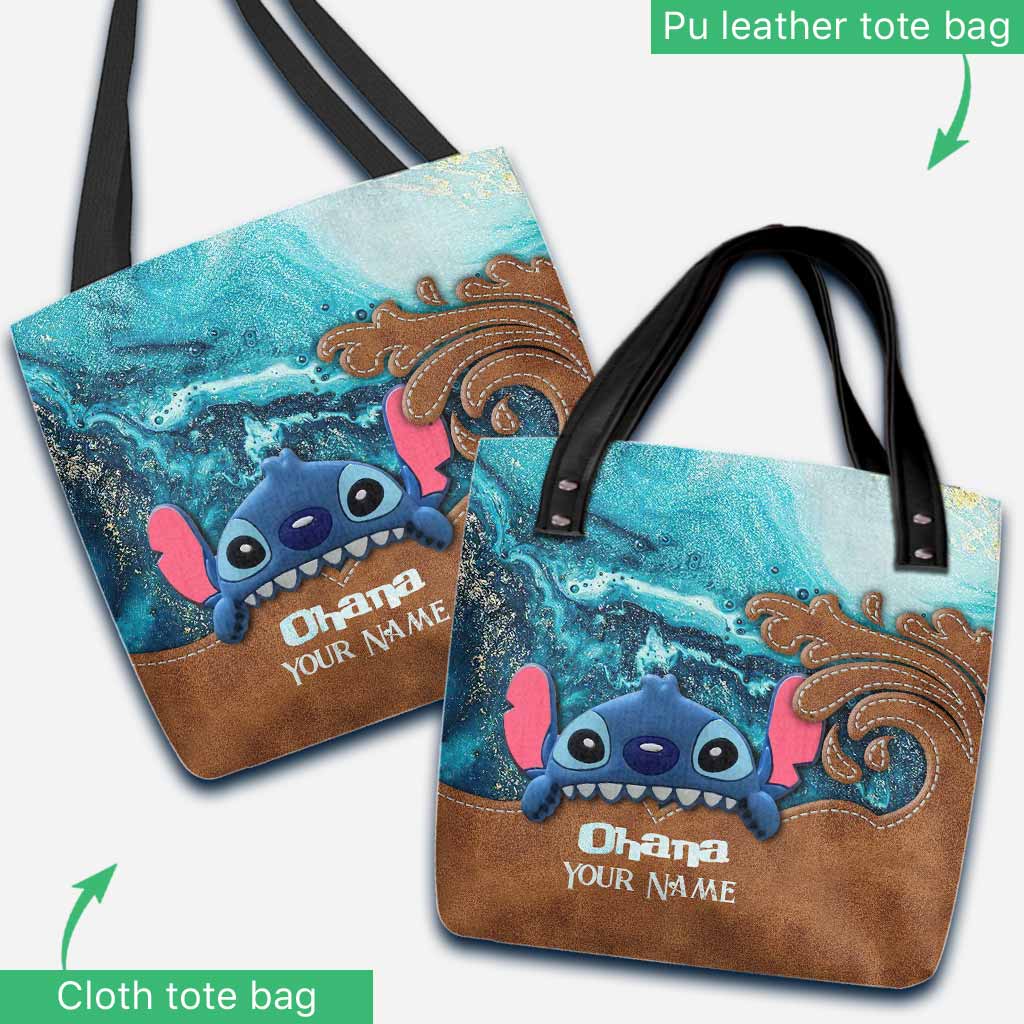 Ohana Summer Vibes - Personalized Ohana Tote Bag