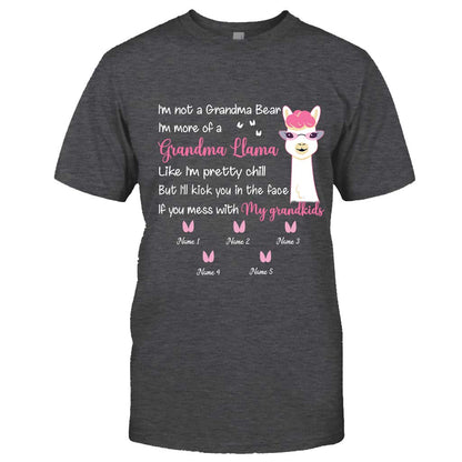 Grandma Llama - Personalized T-shirt and Hoodie