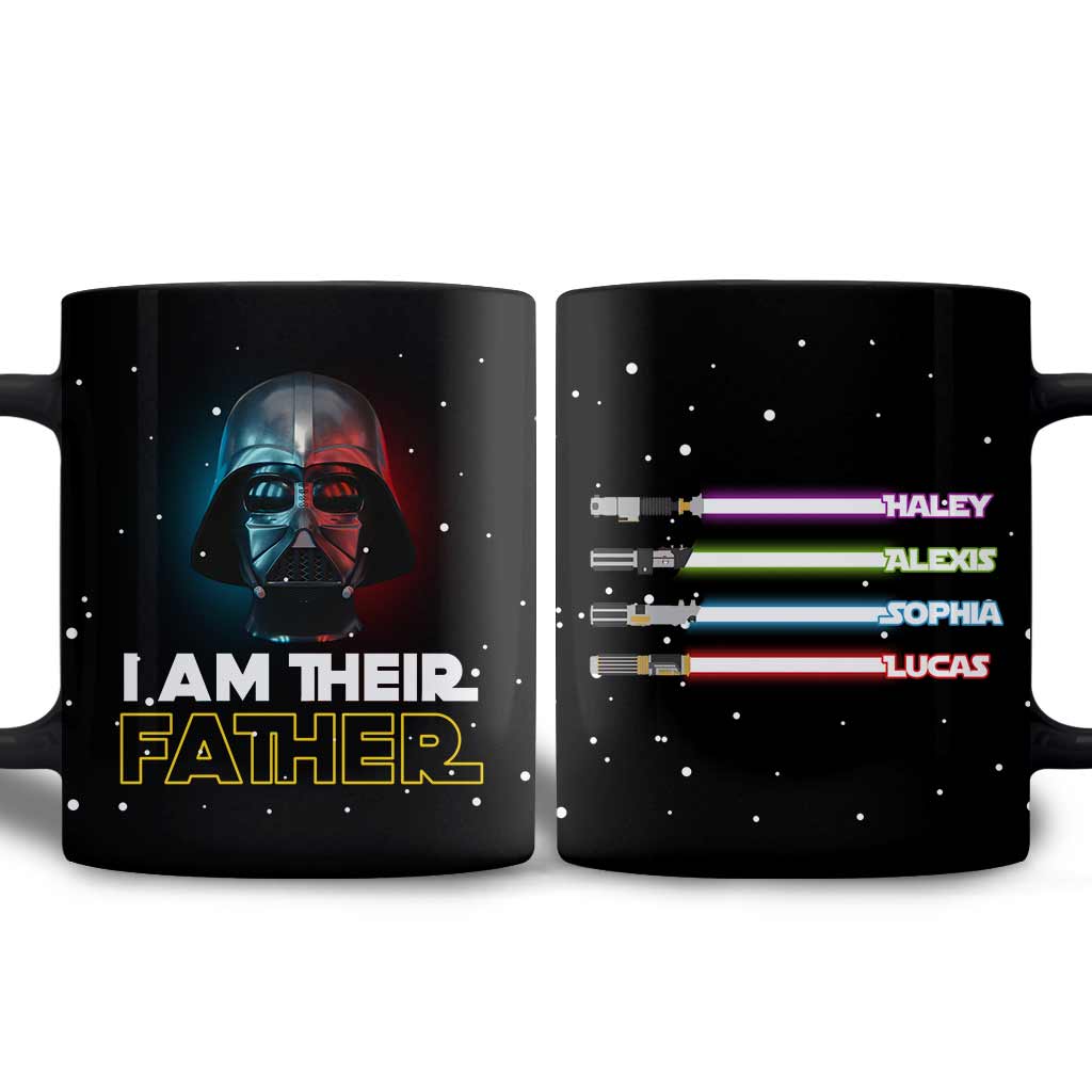 I Am Their Father - Personalized Father's Day Mug And T-shirt and Hoodie