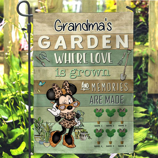 Nana's Garden - Personalized Mother's Day Grandma Garden Flag