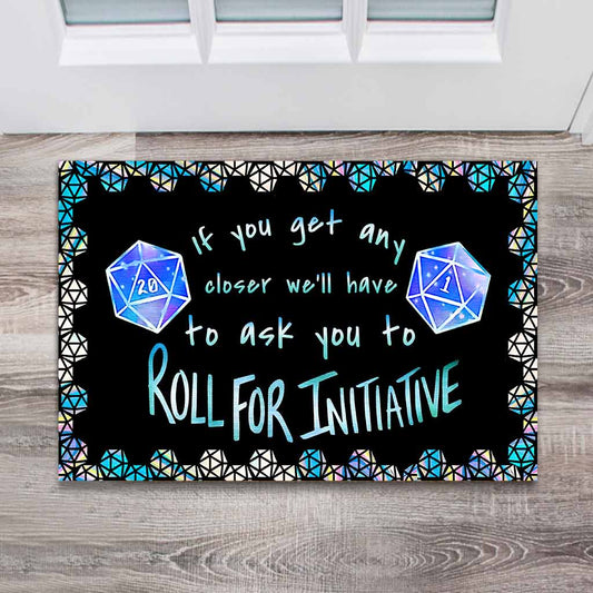 Roll For Initiative  - RPG Doormat 062021