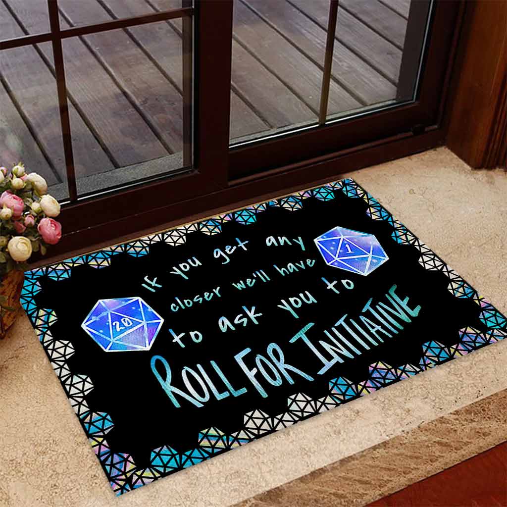 Roll For Initiative  - RPG Doormat 062021