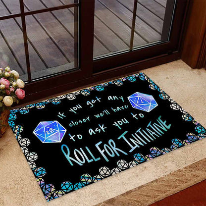 Roll For Initiative  - RPG Doormat 062021