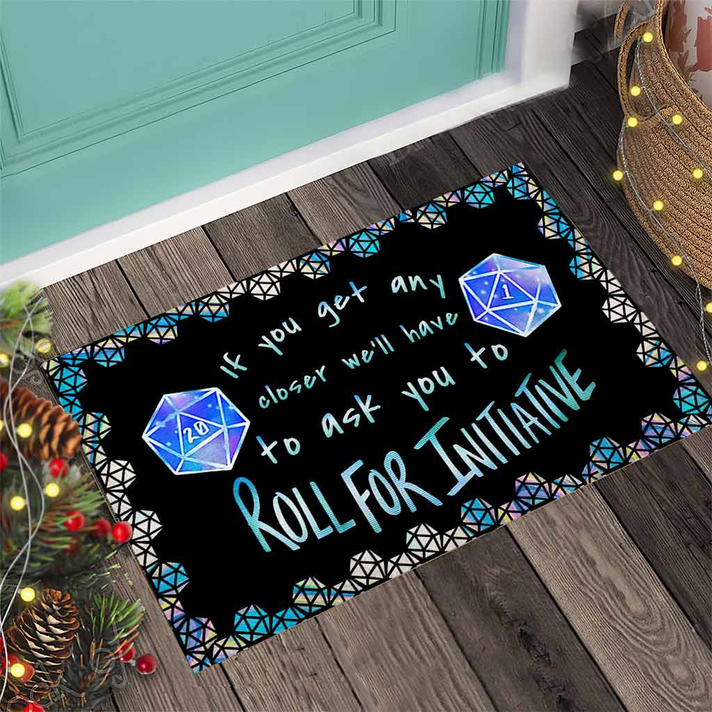 Roll For Initiative  - RPG Doormat 062021