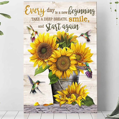 God Says  - Sunflower Poster 062021