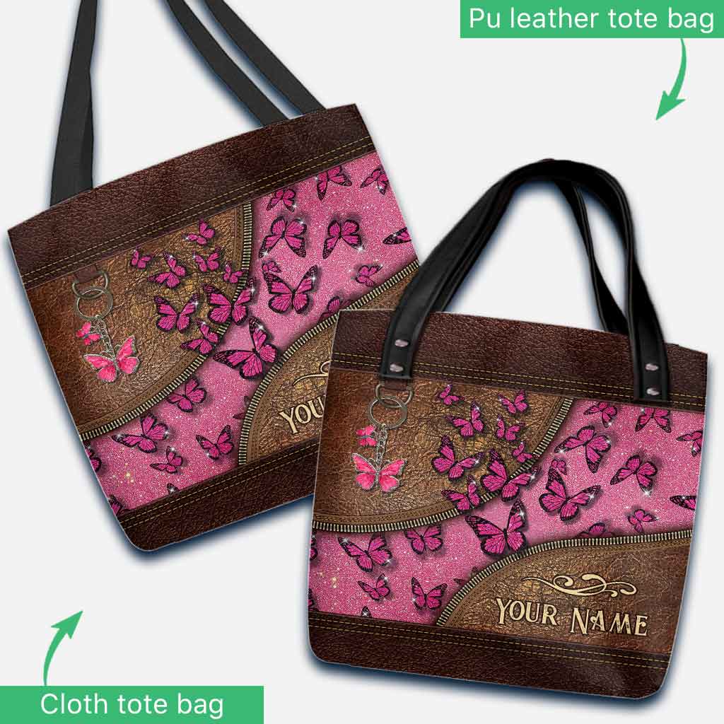 Butterfly Personalized  Tote Bag