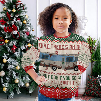 That There's An RV - Personalized Christmas Sweater