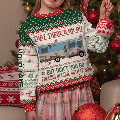 That There's An RV - Personalized Christmas Sweater