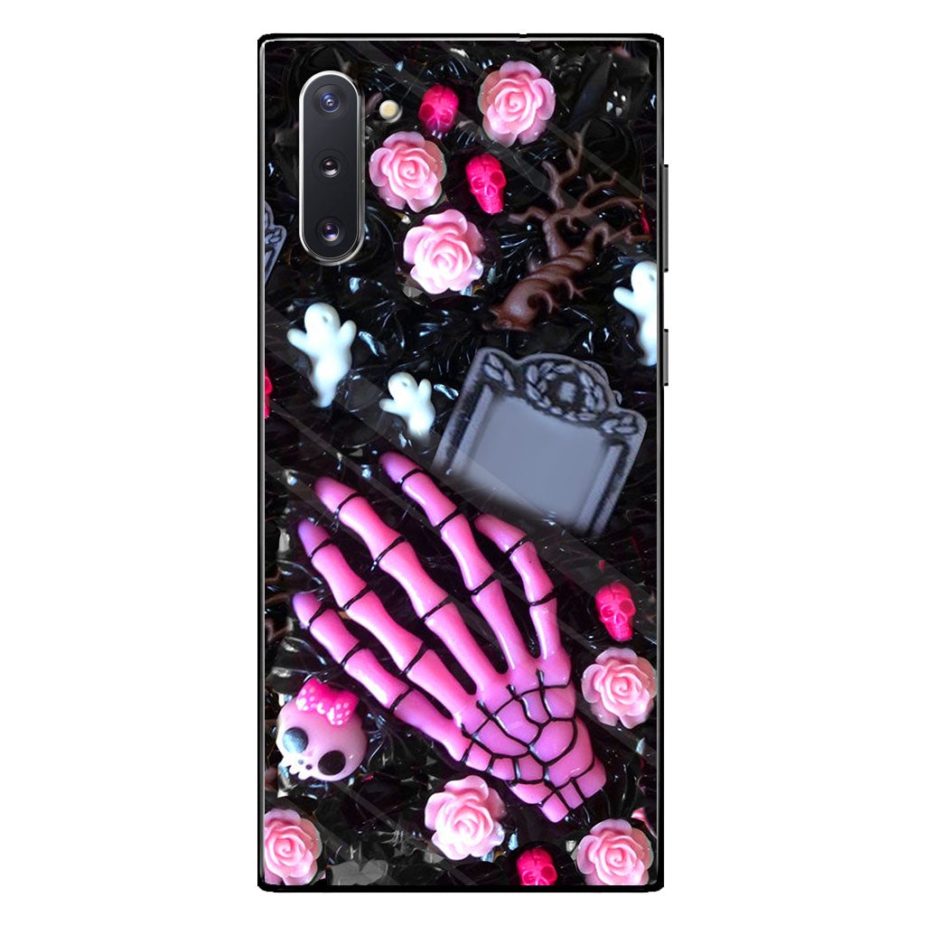 Love Skulls Handmade Decorated Personalized 3D Printed Phone Case