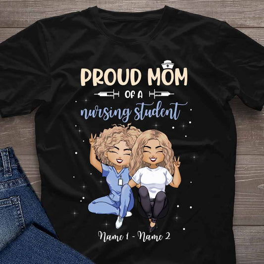 The Best Kind Of Mom - Personalized Mother's Day Nurse T-shirt and Hoodie