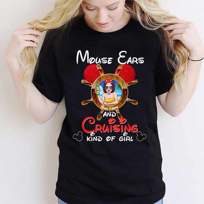 Mouse Ears & Cruising - Personalized T-shirt and Hoodie