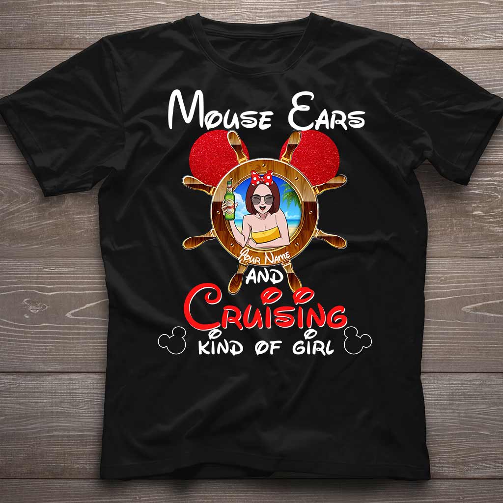 Mouse Ears & Cruising - Personalized T-shirt and Hoodie