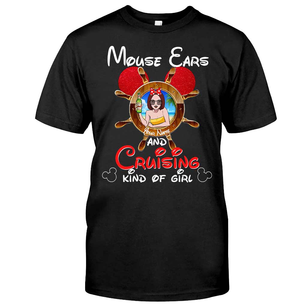 Mouse Ears & Cruising - Personalized T-shirt and Hoodie