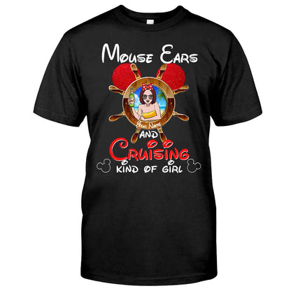 Mouse Ears & Cruising - Personalized T-shirt and Hoodie