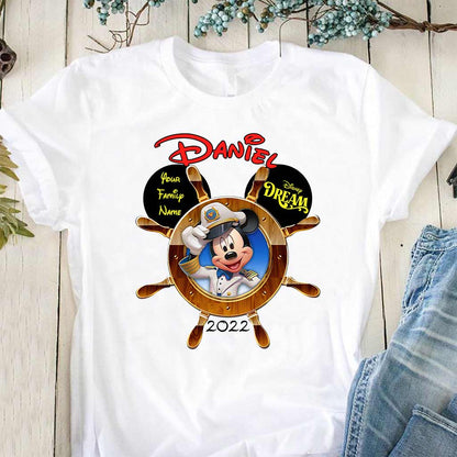 Magic Vacation Mouse Ears Cruise - Personalized Cruising T-shirt and Hoodie