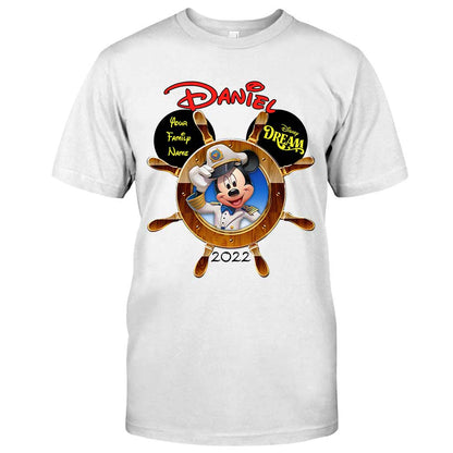 Magic Vacation Mouse Ears Cruise - Personalized Cruising T-shirt and Hoodie