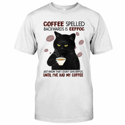 Coffee Spelled T-shirt And Hoodie 062021