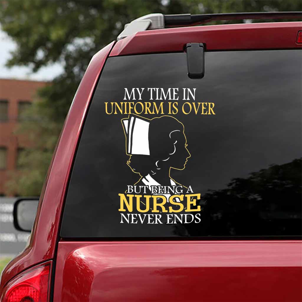 My Time In Uniform - Nurse Decal Full 062021