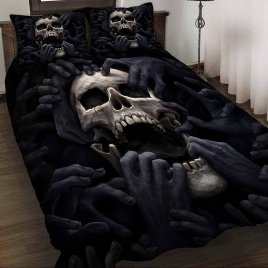 Skull Quilt Set