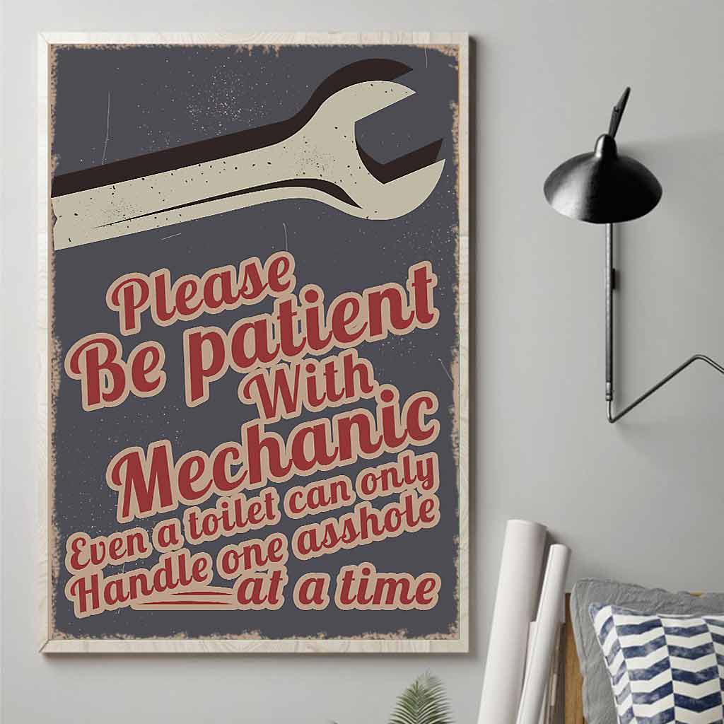 Please Be Patient - Mechanic Poster 062021