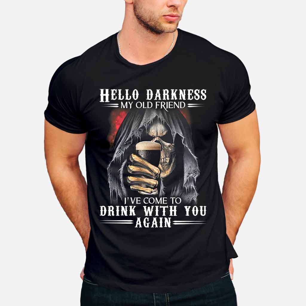 Skull T-shirt And Hoodie 062021