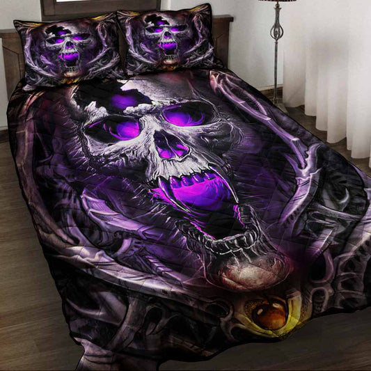 Skull  - Skull Quilt Set