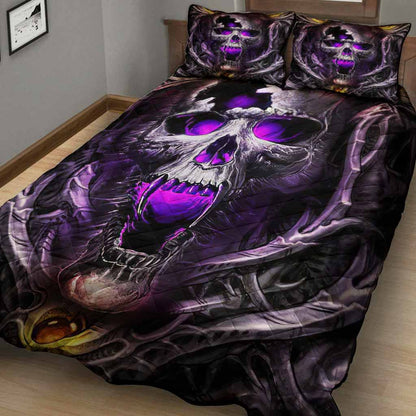 Skull  - Skull Quilt Set