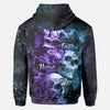 Skull All Over All Over T-shirt and Hoodie 062021
