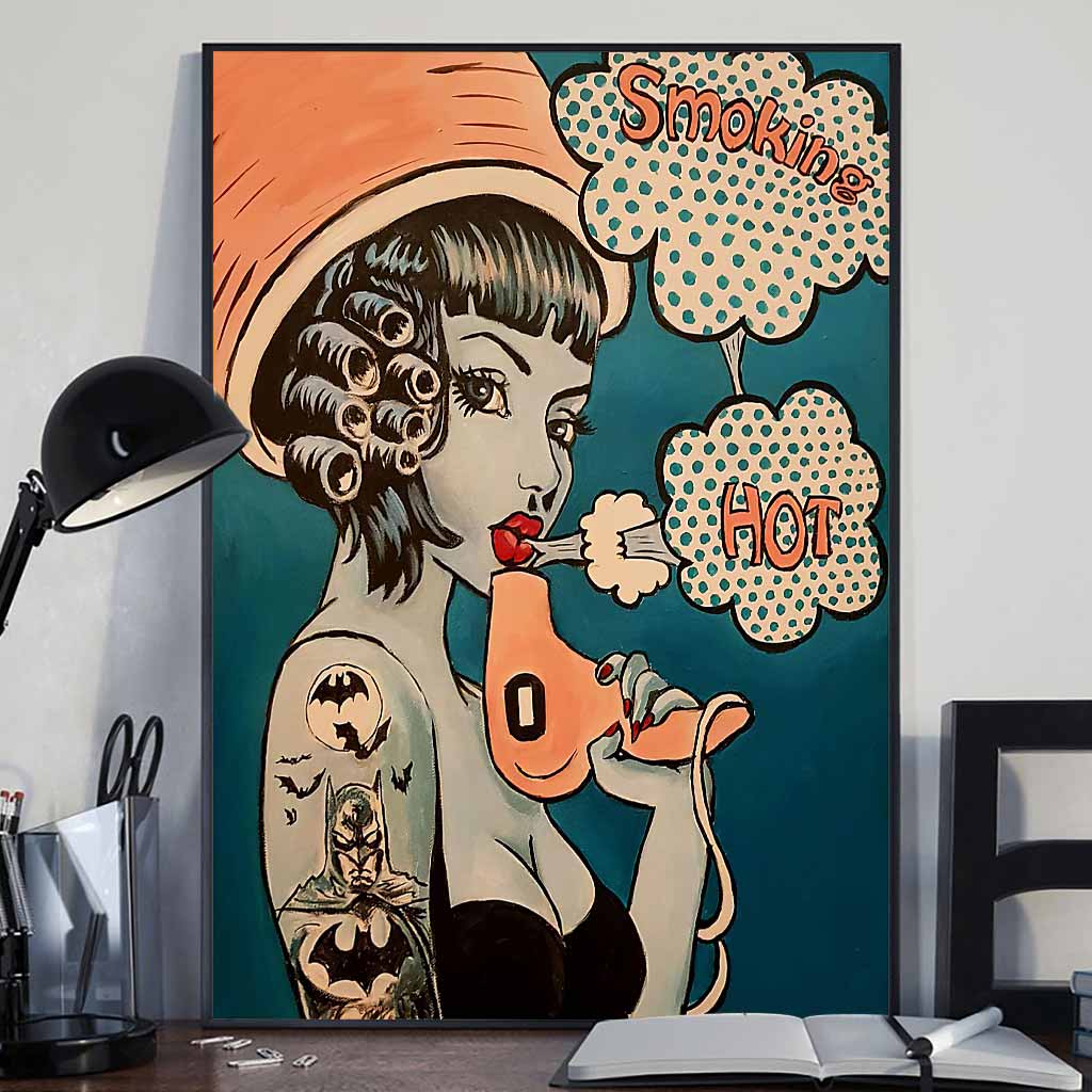 Smoking Hot - Hairdresser Poster 0621