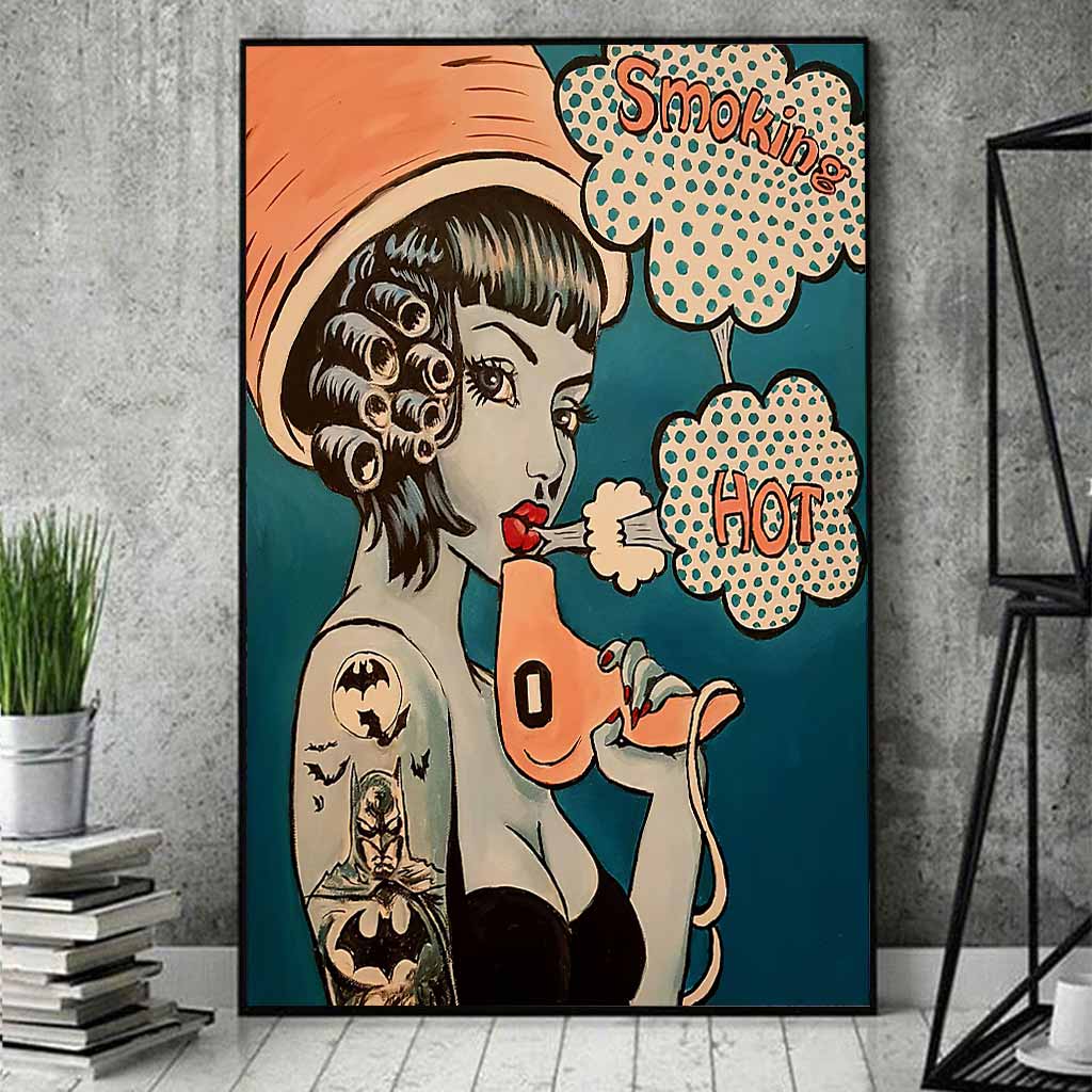 Smoking Hot - Hairdresser Poster 0621