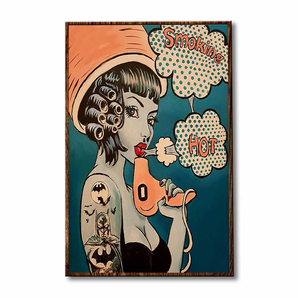 Smoking Hot - Hairdresser Poster 0621