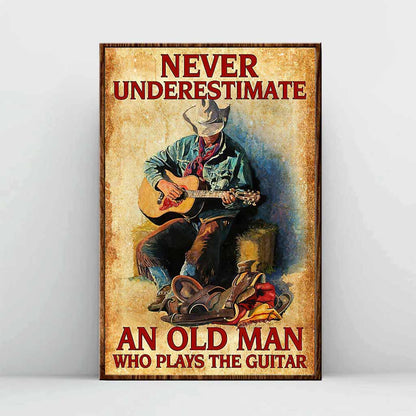 Old Man - Guitar Poster 062021