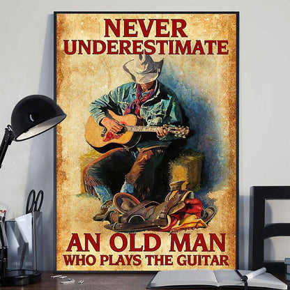 Old Man - Guitar Poster 062021