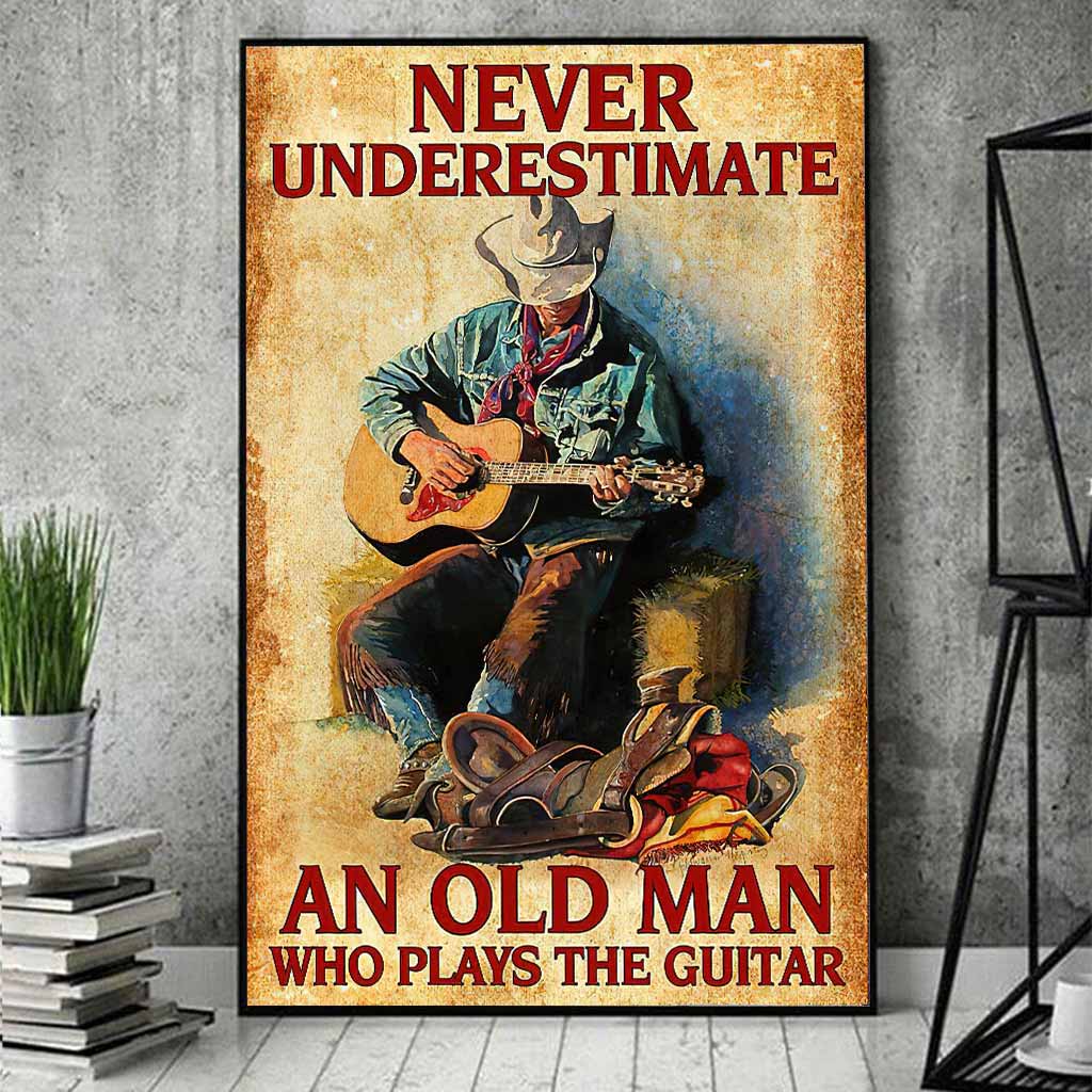 Old Man - Guitar Poster 062021