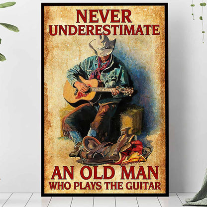 Old Man - Guitar Poster 062021