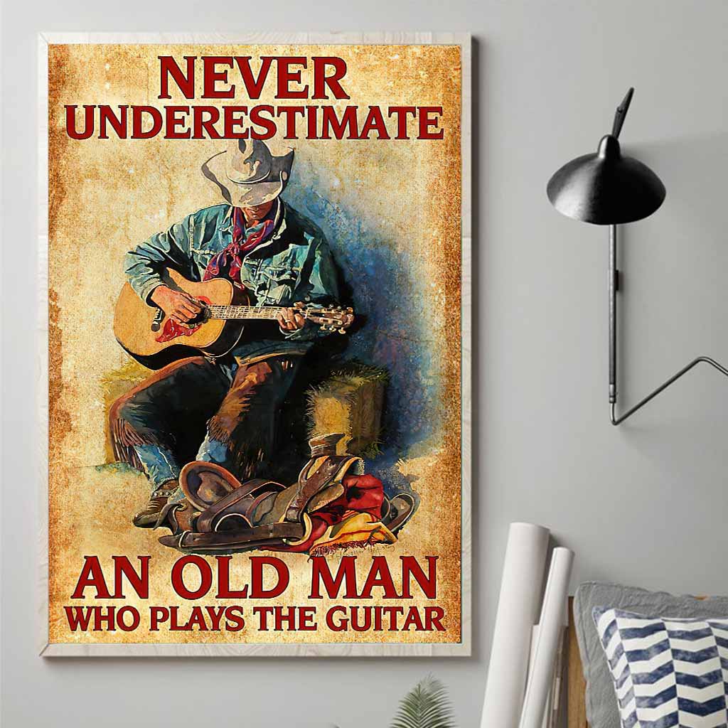 Old Man - Guitar Poster 062021