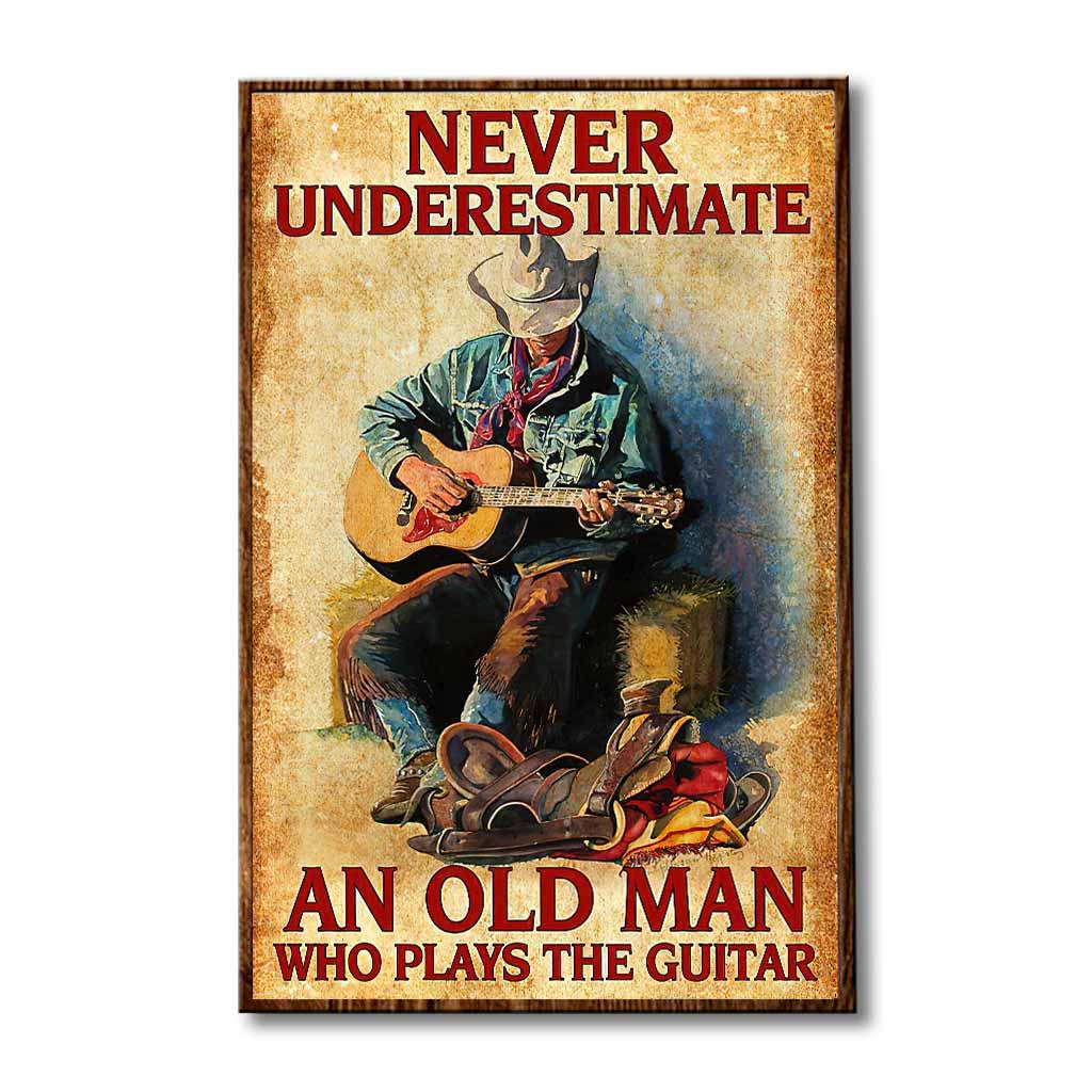 Old Man - Guitar Poster 062021