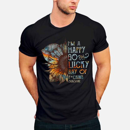 Lucky - Sunflower T-shirt And Hoodie 062021