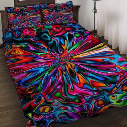 Psychedelic - Hippie Quilt Set