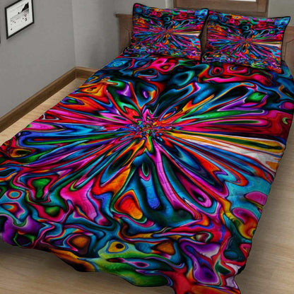 Psychedelic - Hippie Quilt Set