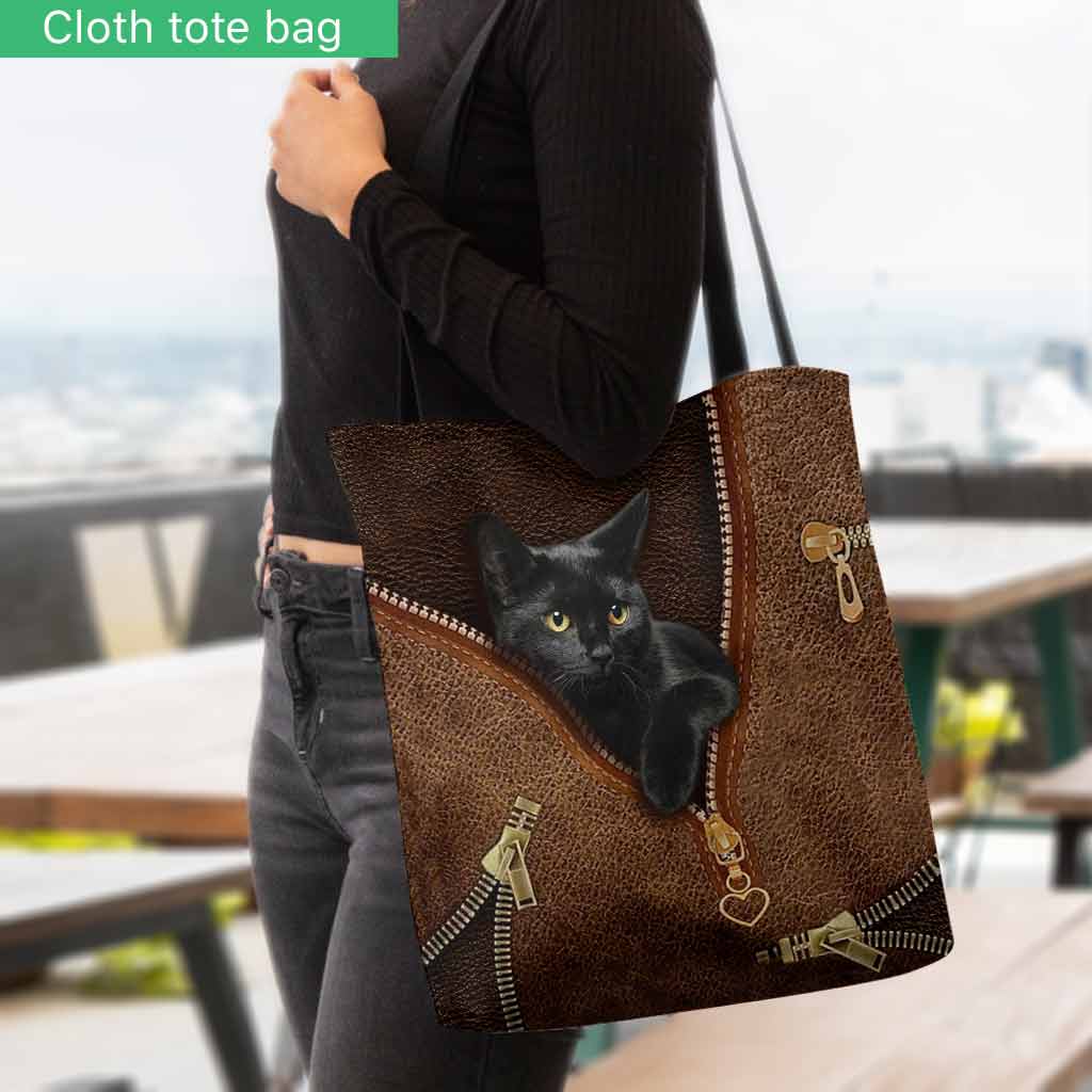 Black Cat  Tote Bag 062021