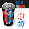 Native Wolf - Native American Tumbler 062021