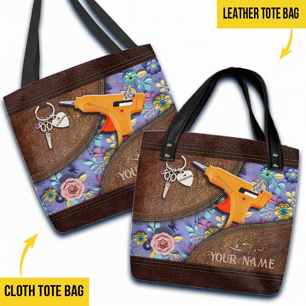 Scrapbook Life Personalized  Tote Bag