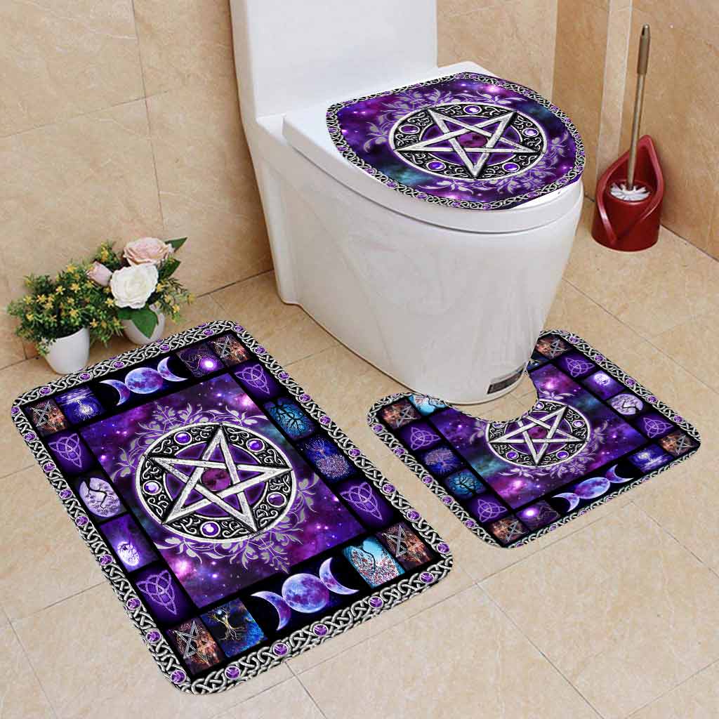 Witch - 3 Pieces Bathroom Mats Set