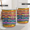 Stack Of Fabric - Quilting 3D Pattern Print Laundry Basket